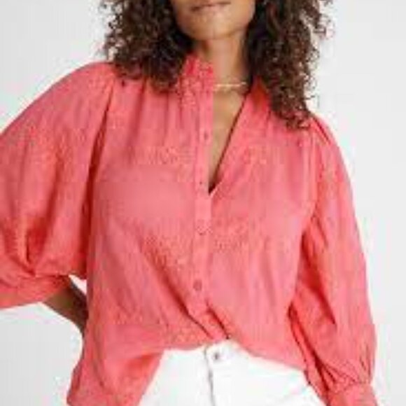 Anthropologie The Bella Femme Buttondown - Picture 2 of 5